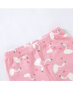Pajama Set 2Y-7Y Organic Cotton O-neck Super Soft And Breathable Pink Swan HY6001-1